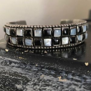 VINTAGE SS/ONYX/MOP/ Cuff